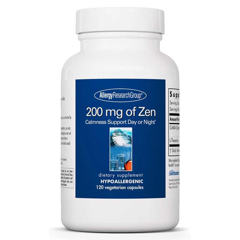 200 Mg of Zen, 120 Veg Capsules | 200 мг дзена, 120 растительных капсул