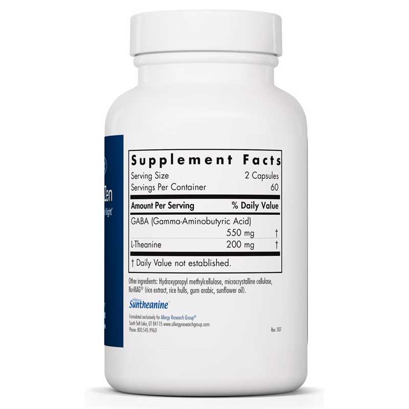 200 Mg of Zen, 120 Veg Capsules | 200 мг дзена, 120 растительных капсул