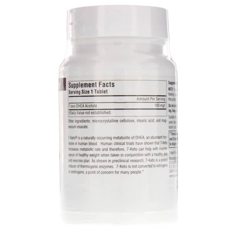 7-Keto DHEA Metabolite 100 Mg, 60 Tablets | Метаболіт 7-кето ДГЕА 100 мг, 60 таблеток