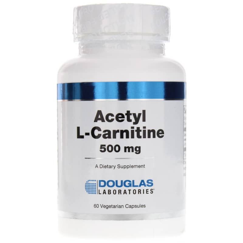 Acetyl-L-Carnitine 500 Mg, 60 Capsules | Ацетил-L-карнітин 500 мг, 60 капсул