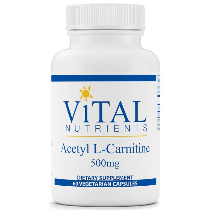 Acetyl L-Carnitine 500 Mg | Ацетил L-карнітин 500 мг