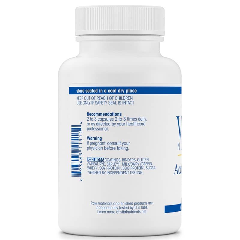Acetyl L-Carnitine 500 Mg | Ацетил L-карнитин 500 мг