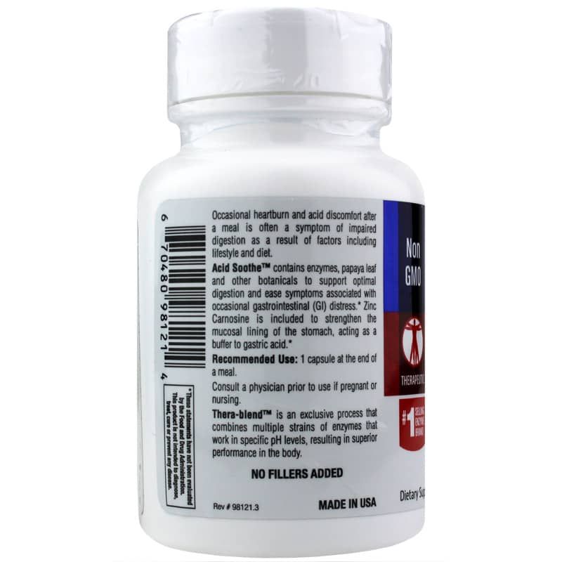Acid Soothe, 30 Capsules | Кислотне заспокоєння, 30 капсул