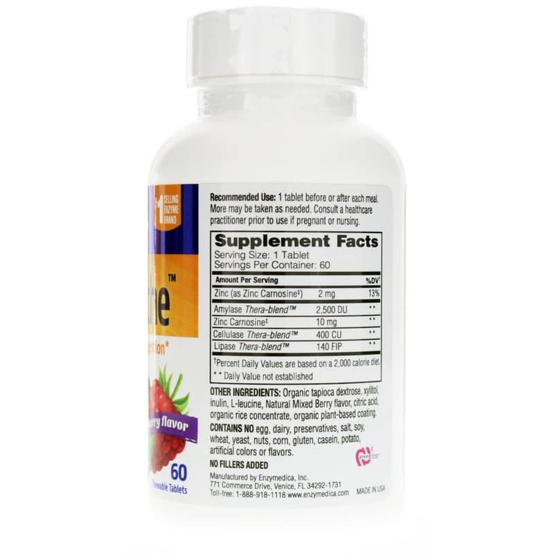 Acid Soothe Chewable Berry Flavor, 60 Chewable Tablets | Успокаивающий кислотный препарат жевательный со вкусом ягод, 60 жевательных таблеток