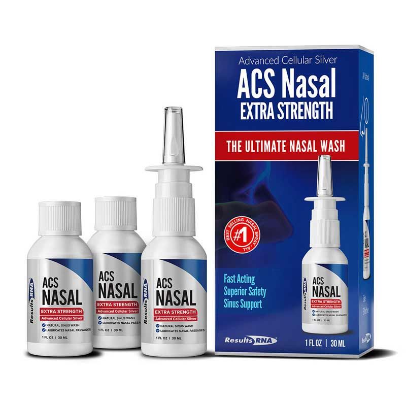 ACS Nasal Spray Extra Strength 3 Bottle Set | ACS назальний спрей підвищеної міцності набір із 3 флаконів