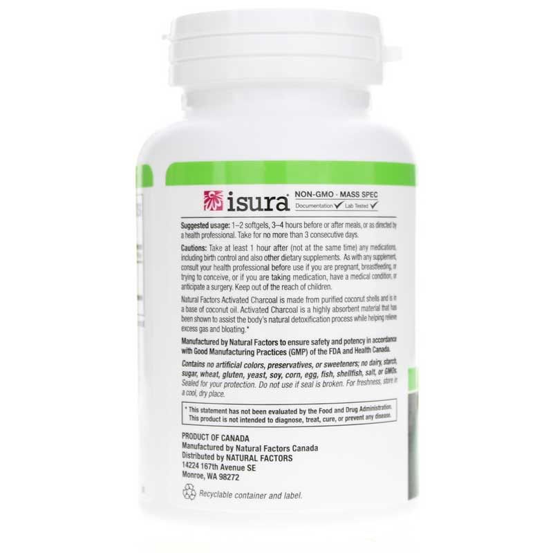 Activated Charcoal 500 Mg | Активоване вугілля 500 мг