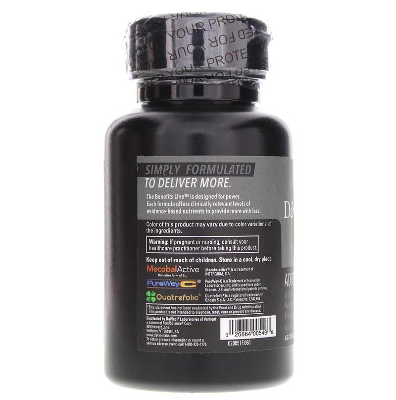 Adrenal Benefits, 60 Capsules | Користь для надниркових залоз, 60 капсул