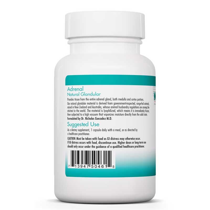 Adrenal Natural Glandular, 150 Veg Capsules, Nutricology | Наднирники натуральні, 150 вег. капсул, nutricology