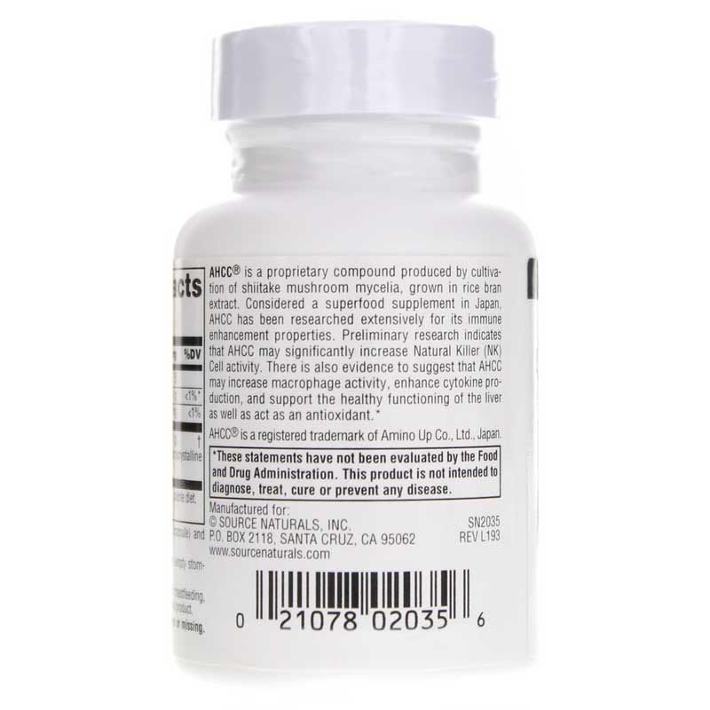 AHCC 500 Mg Veg Caps, 30 Veg Capsules | AHCC 500 mg veg caps, 30 вегетерианских капсул