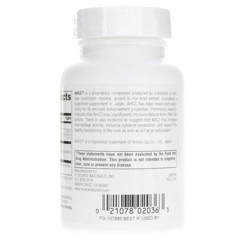 AHCC 500 Mg Veg Caps, 60 Veg Capsules | AHCC 500 mg veg caps, 60 вегетеріанських капсул