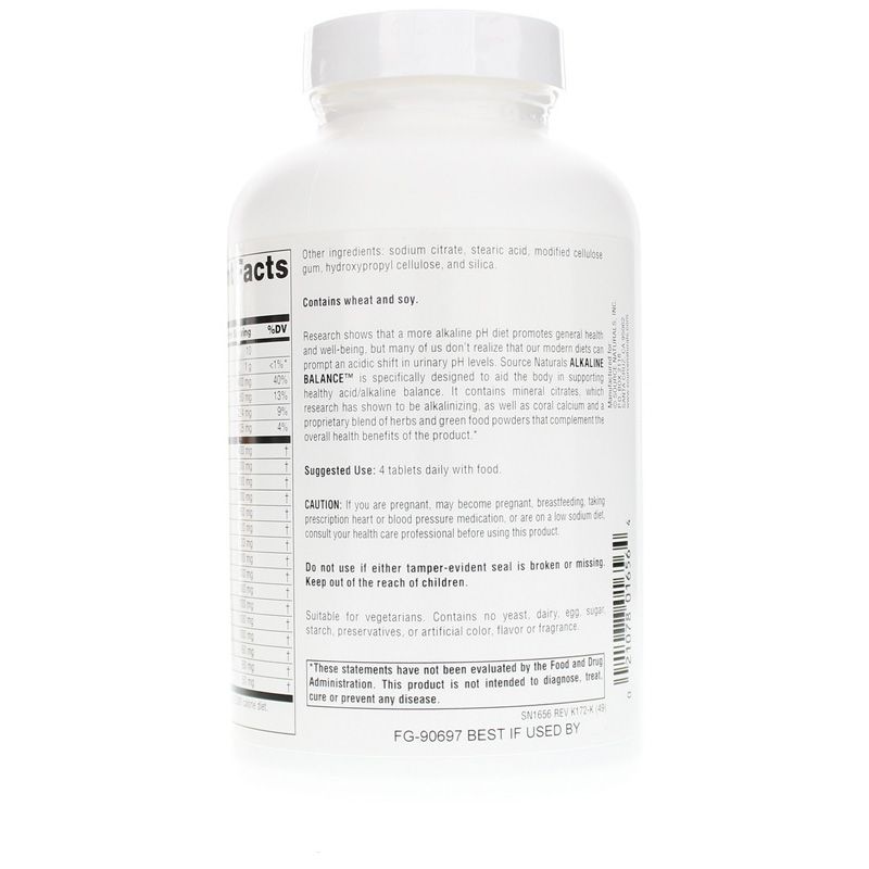 Alkaline Balance, 120 Tablets | Лужний баланс, 120 таблеток