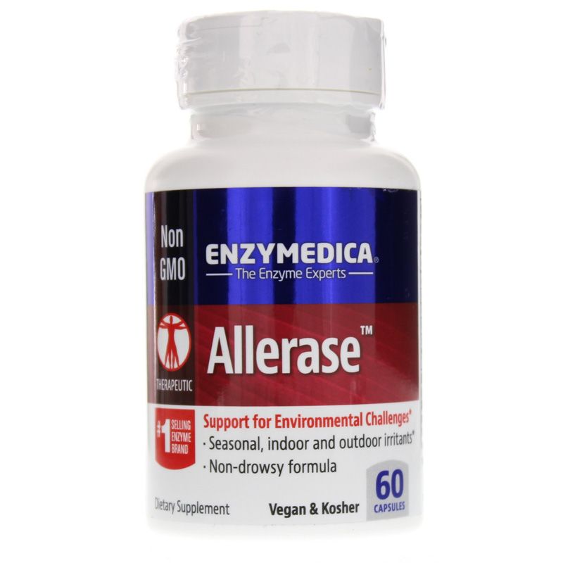 Allerase, 60 Capsules | Алераза, 60 капсул