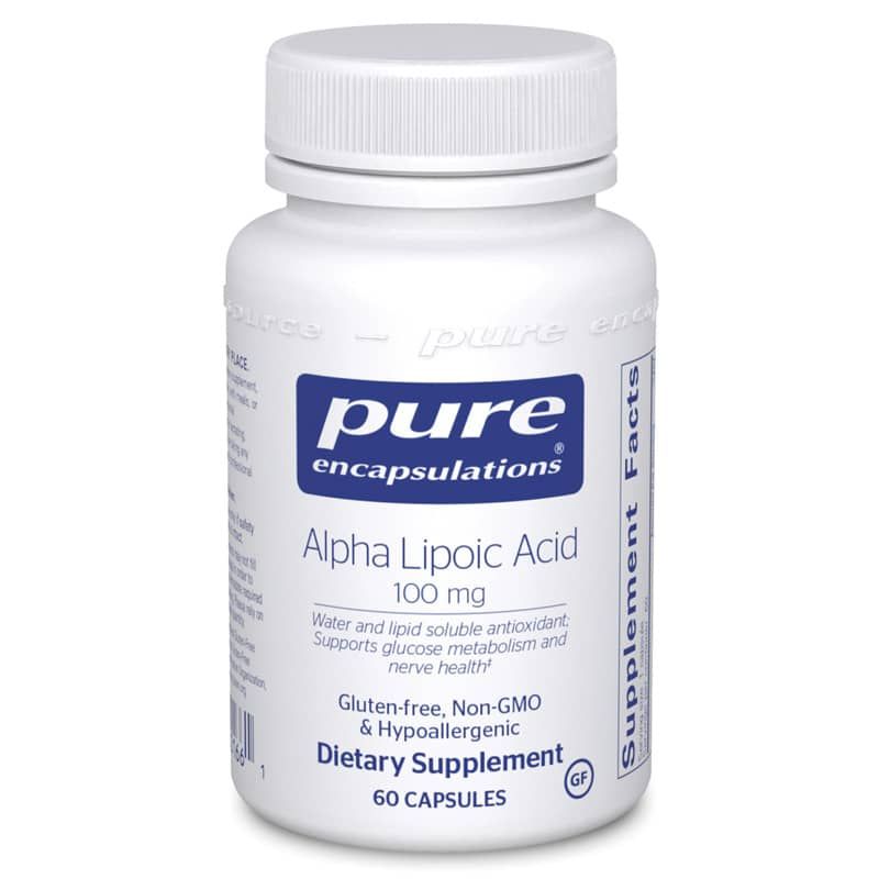 Alpha Lipoic Acid 100 Mg, 60 Capsules | Альфа-липоевая кислота 100 мг, 60 капсул