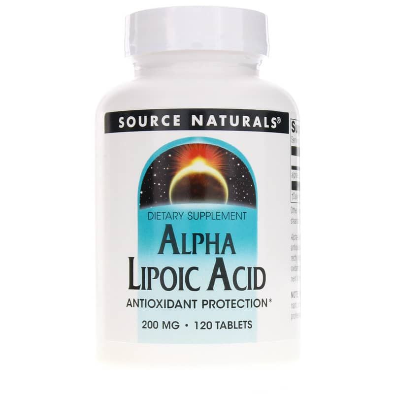 Alpha Lipoic Acid 200 Mg Antioxidant Protection, 120 Tablets | Альфа-ліпоєва кислота 200 мг антиоксидантний захист, 120 таблеток