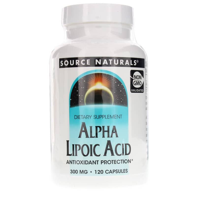 Alpha Lipoic Acid 300 Mg Antioxidant Protection, 120 Capsules | Альфа-липоевая кислота 300 мг антиоксидантная защита, 120 капсул