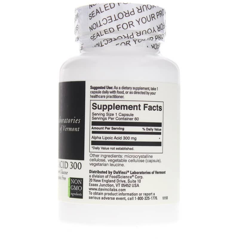 Alpha Lipoic Acid 300 Mg | Альфа-липоевая кислота 300 мг