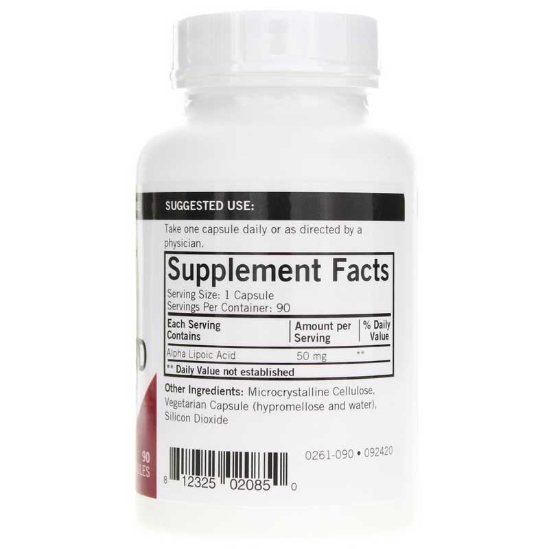 Alpha Lipoic Acid 50 Mg | Альфа-липоевая кислота 50 мг