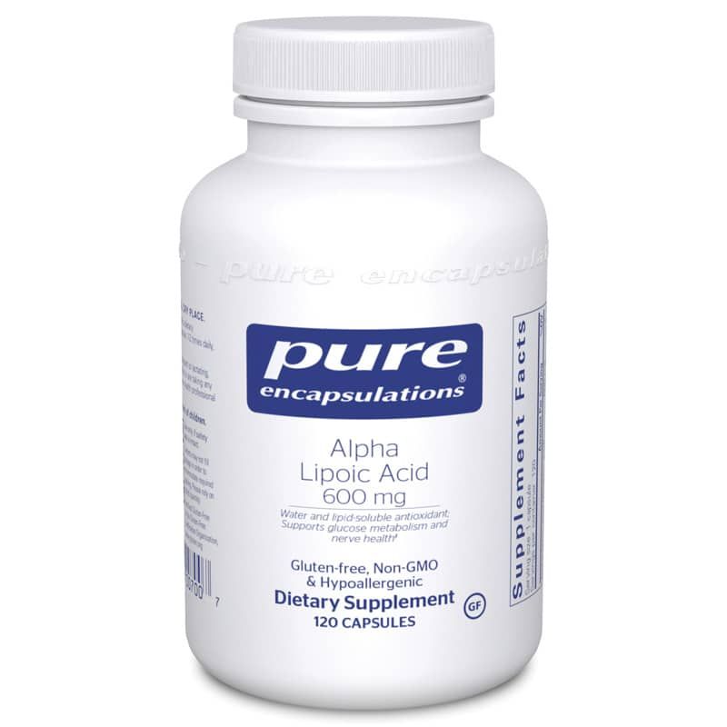 Alpha Lipoic Acid 600 Mg, 120 Capsules | Альфа-липоевая кислота 600 мг, 120 капсул