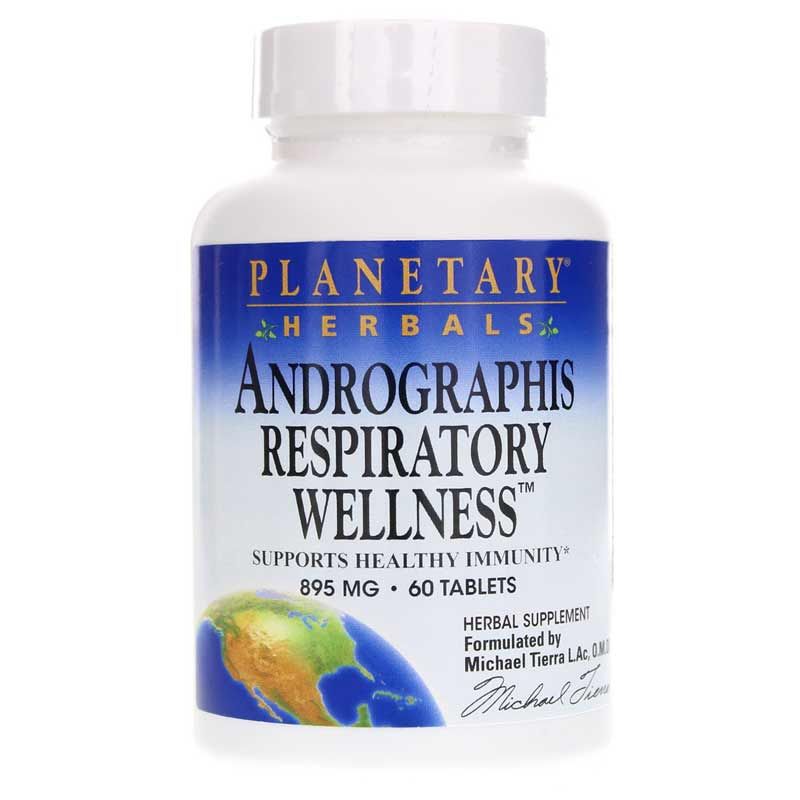 Andrographis Respiratory Wellness, 60 Tablets | Андрографис респираторный оздоровительный, 60 таблеток