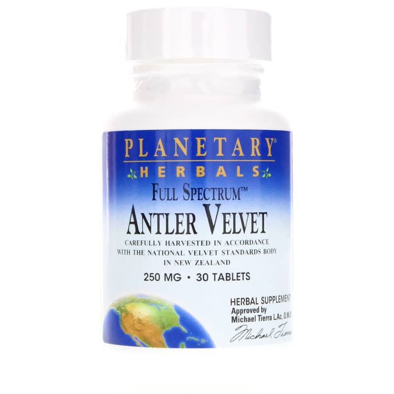 Antler Velvet Full Spectrum 250 Mg, 30 Tablets | Пантовый бархат полный спектр 250 мг, 30 таблеток