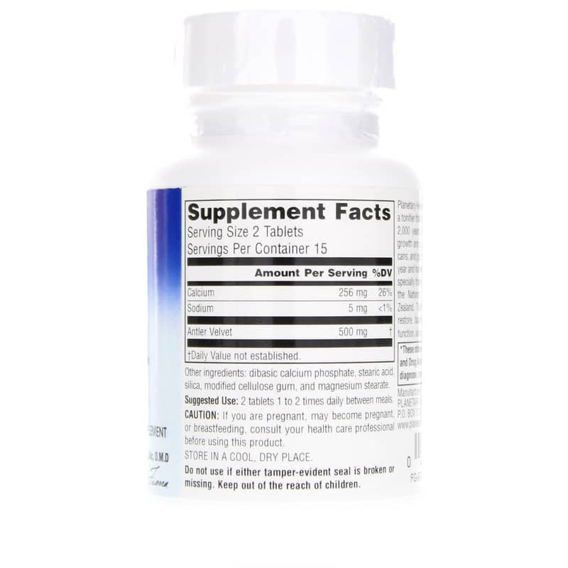 Antler Velvet Full Spectrum 250 Mg, 30 Tablets | Пантовый бархат полный спектр 250 мг, 30 таблеток