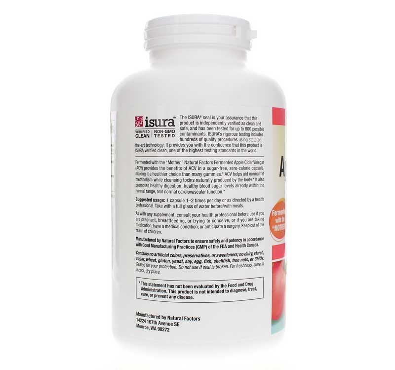 Apple Cider Vinegar 500 Mg, 360 Capsules | Яблучний оцет 500 мг, 360 капсул