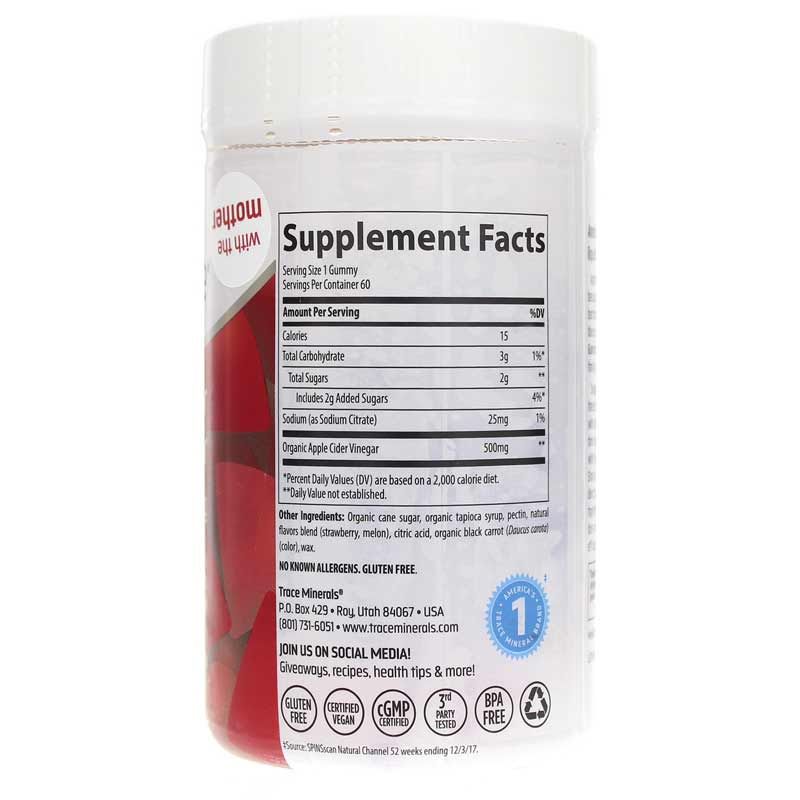 Apple Cider Vinegar Gummies 500 Mg | Жевательные конфеты с яблочным уксусом 500 мг