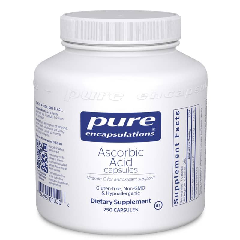 Ascorbic Acid, 250 Capsules | Аскорбиновая кислота, 250 капсул
