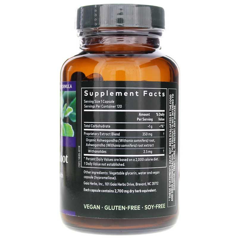 Ashwagandha Root, 120 Liquid Phyto Caps | Корень ашвагандхи, 120 жидких фитокапсул