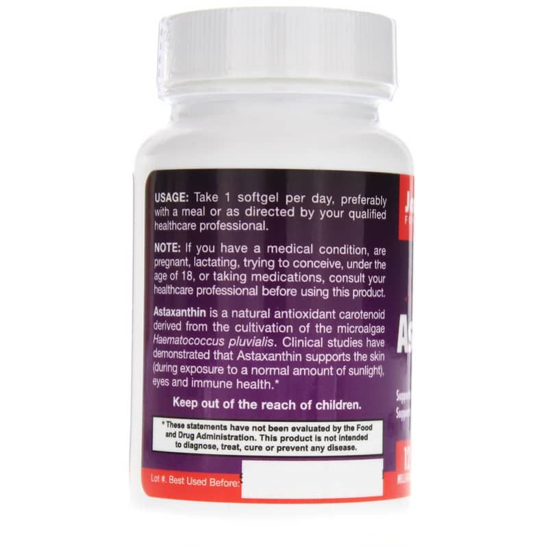 Astaxanthin 12 Mg, 30 Softgels | Астаксантин 12 мг, 30 гелевых капсул