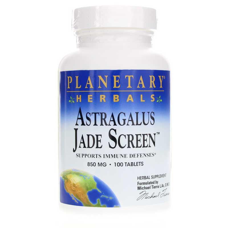 Astragalus Jade Screen, 100 Tablets | Астрагаловий нефритовий екран, 100 таблеток