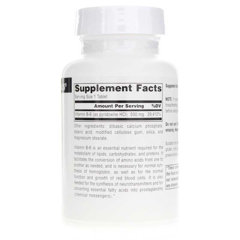 B-6 500 Mg, 100 Tablets | B-6 500 мг, 100 таблеток