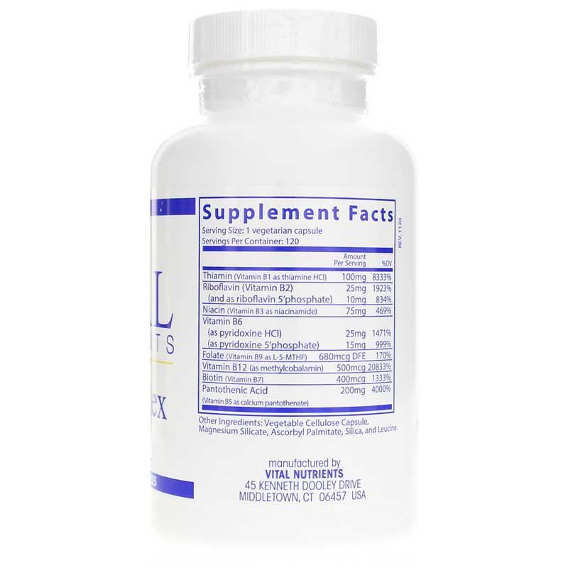 B-Complex, 120 Veg Capsules | B-комплекс, 120 вегетеріанських капсул