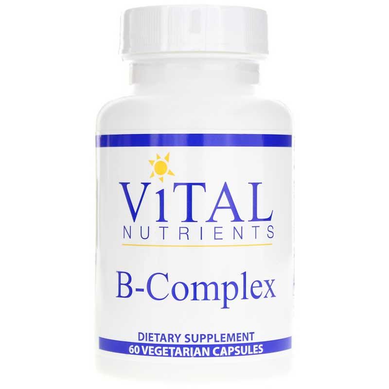 B-Complex, 60 Veg Capsules | B-комплекс, 60 вегетеріанських капсул