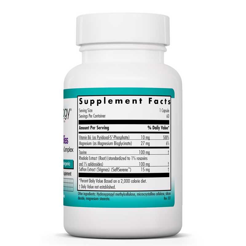 Balanced Bliss, 60 Veg Capsules, Nutricology | Сбалансированное блаженство, 60 вег-капсул, нутрикология