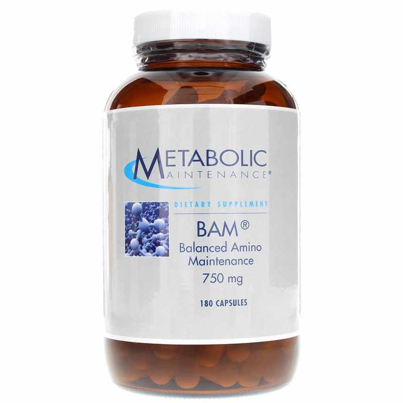 BAM Balanced Amino Maintenance 750 Mg, 180 Capsules | BAM збалансований аміновміст 750 мг, 180 капсул