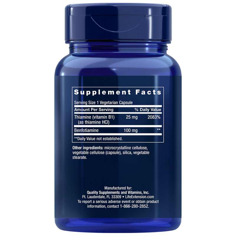 Benfotiamine with Thiamine 100 Mg | Бенфотіамін із тіаміном 100 мг