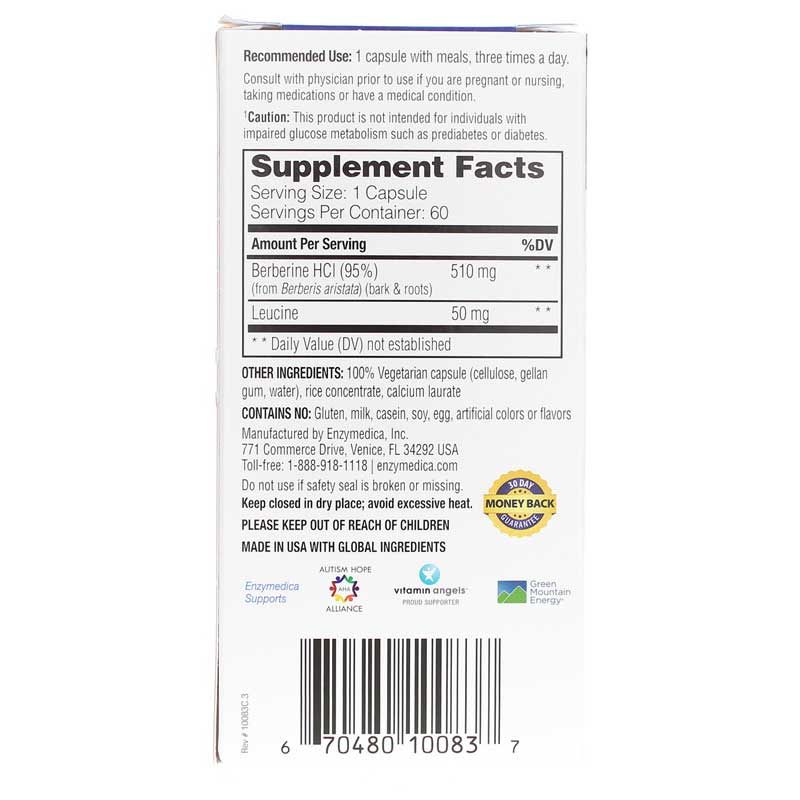 Berberine from Barberry Seeds, 60 Capsules | Берберин из семян барбариса, 60 капсул
