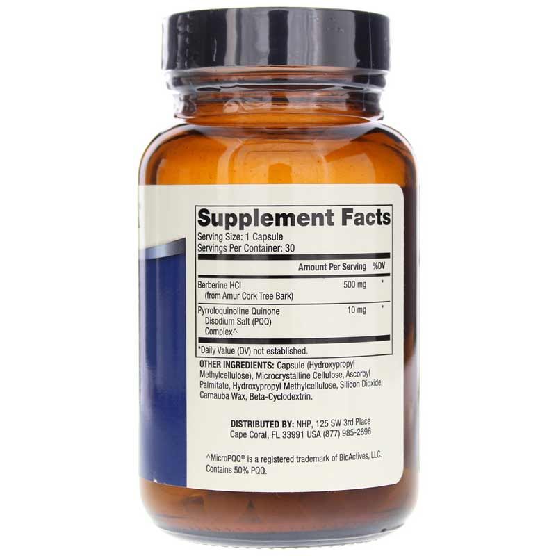 Berberine and MicroPQQ Advanced, 30 Capsules | Берберин и MicroPQQ advanced, 30 капсул
