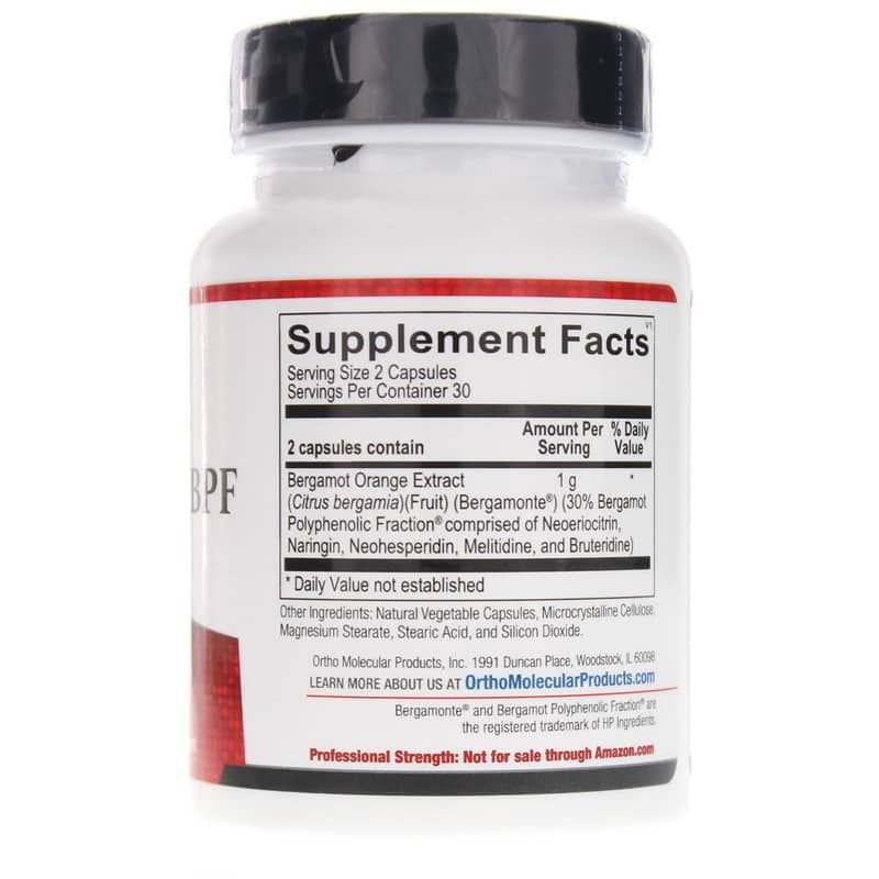 Bergamot BPF, 60 Capsules | Бергамот BPF, 60 капсул