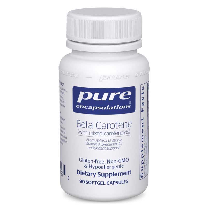 Beta Carotene (with mixed carotenoids), 90 Softgels | Бета-каротин (со смешанными каротиноидами), 90 гелевых капсул