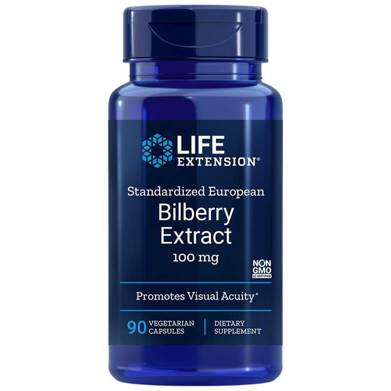 Bilberry Standardized Extract 100 Mg | Стандартизированный экстракт черники 100 мг