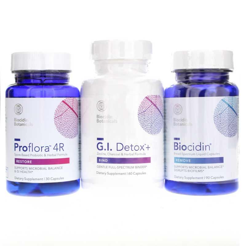 Bioclear Cleansing Kit with Biocidin Capsules | Очищающий набор bioclear с капсулами биоцидина