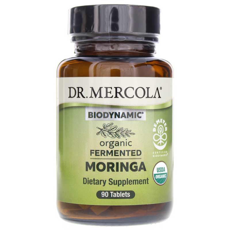 Biodynamic Organic Fermented Moringa, 90 Tablets | Біодинамічна органічна органічна ферментована моринга, 90 таблеток