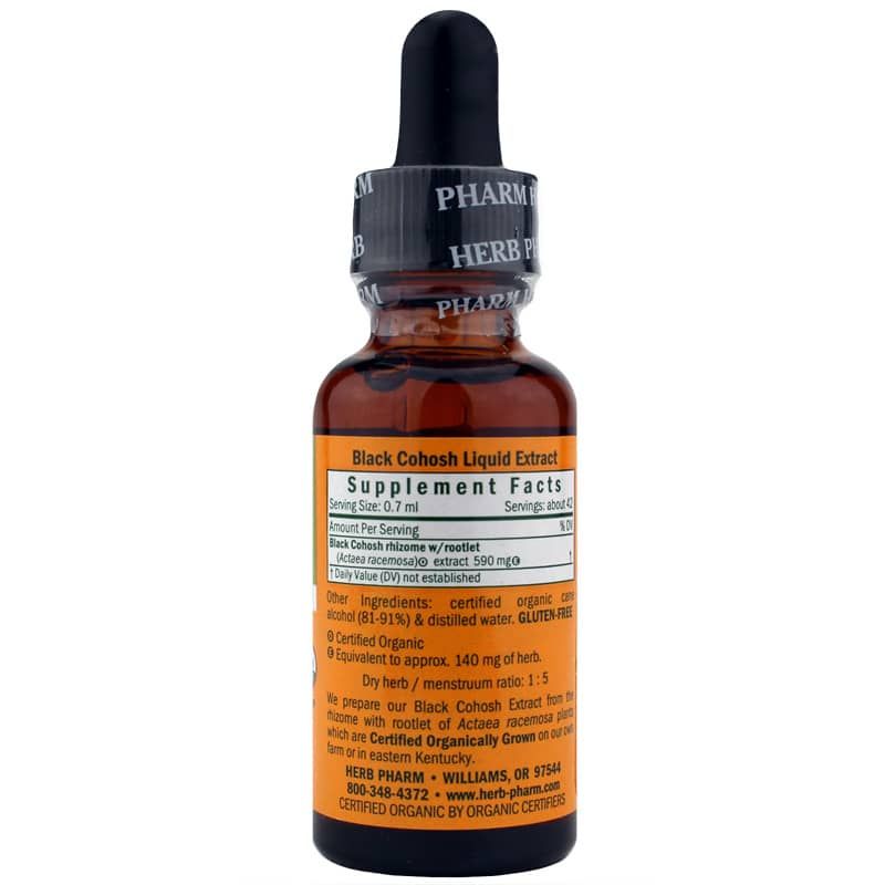 Black Cohosh Extract, 1 Oz | Экстракт чёрного лопуха, 1 унция