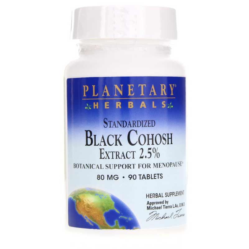 Black Cohosh Extract 2.5%, 90 Tablets | Экстракт черного лопуха 2,5%, 90 таблеток