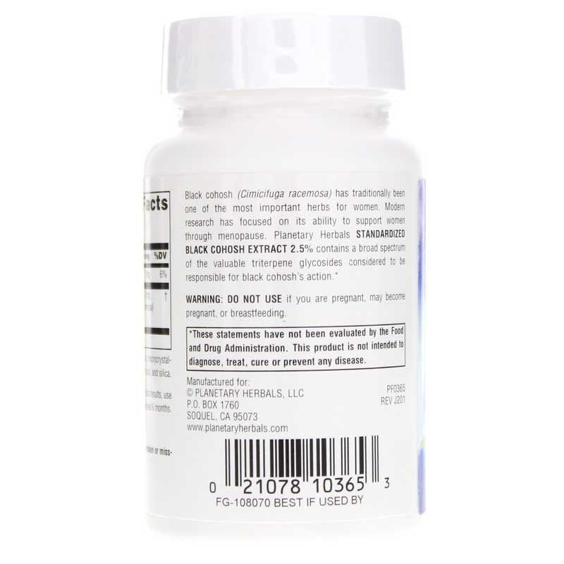 Black Cohosh Extract 2.5%, 90 Tablets | Экстракт черного лопуха 2,5%, 90 таблеток