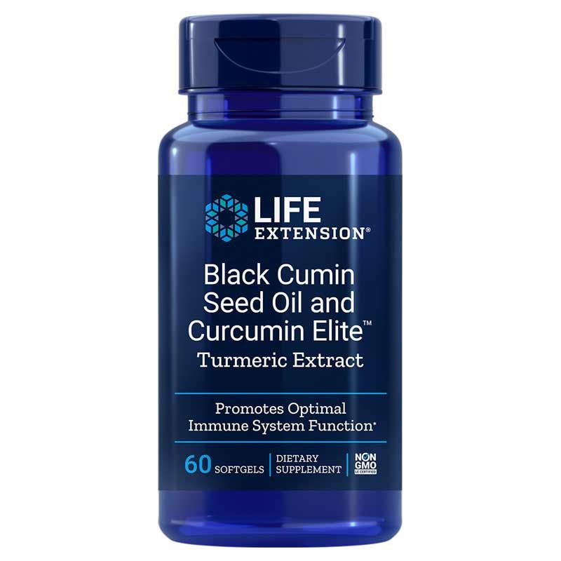 Black Cumin Seed Oil &amp; Curcumin Elite | Олія насіння чорного кмину та куркумін елітний