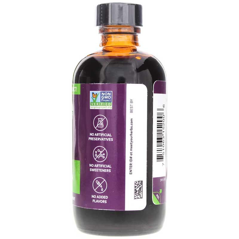 Black Elderberry Tonic, 4 Oz | Тоник из черной бузины, 4 унции