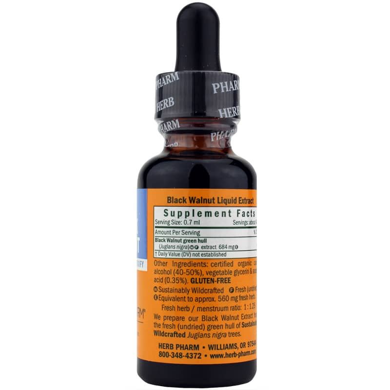 Black Walnut Extract, 1 Oz | Экстракт чёрного ореха, 1 унция